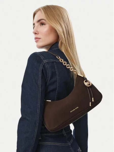 Torbica MICHAEL Michael Kors Nolita Tamno smeđa