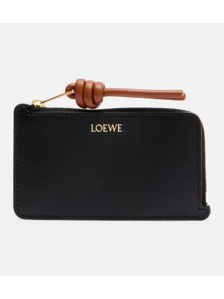 Portofel Loewe din piele negru
