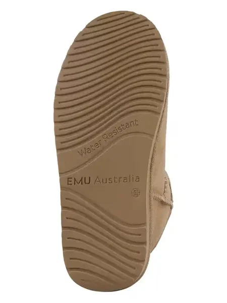 Замшеві чоботи Emu Australia Stinger Micro бежевий