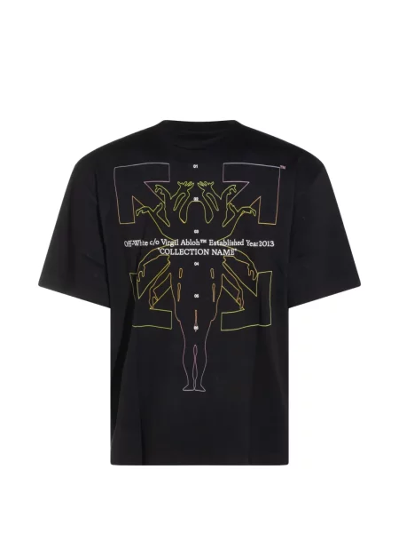 Tricou Off-white cu imagine alb
