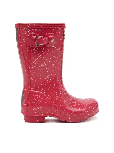 Резиновые сапоги Hunter бордовые