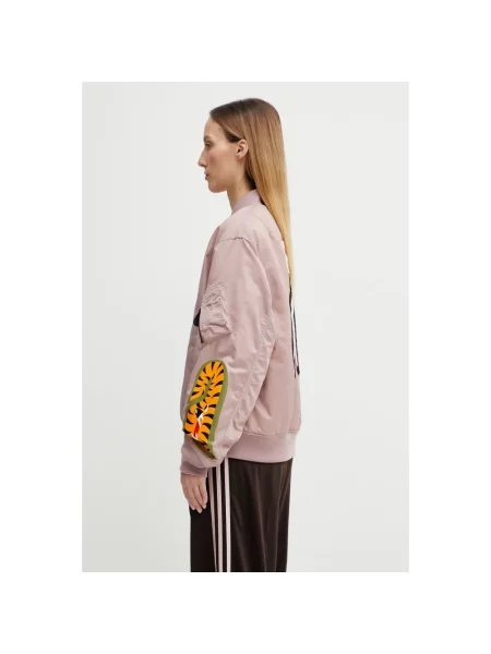A Bathing Ape kurtka bomber Shark różowy