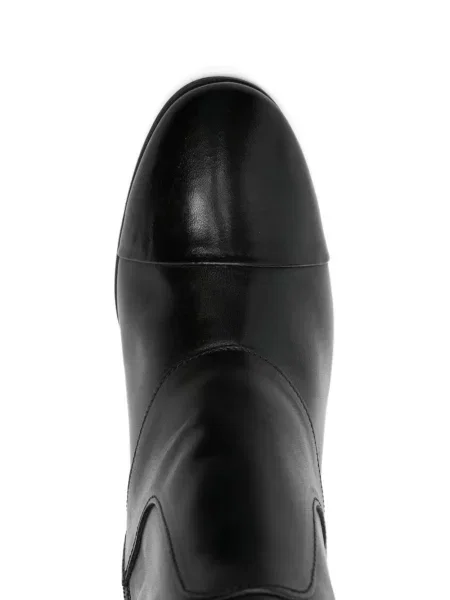 Botine Pantanetti din piele negru