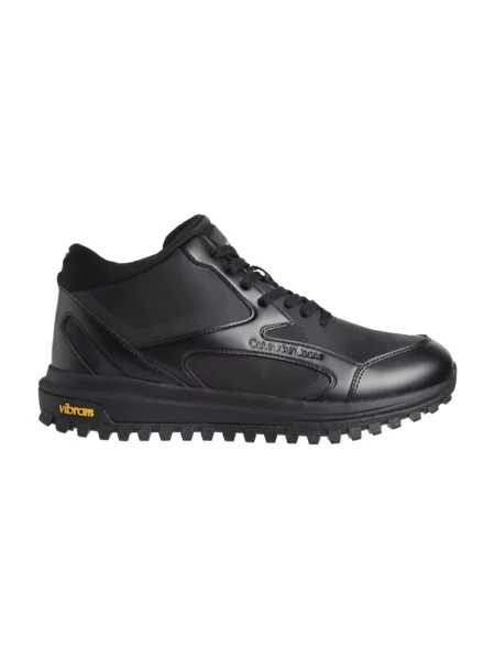 Sneakersy Calvin Klein Jeans z logo czarne