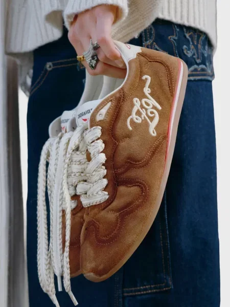 Замшеві кросівки Zadig&voltaire коричневі