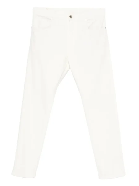 Pantaloni Eleventy cu 5 buzunare alb