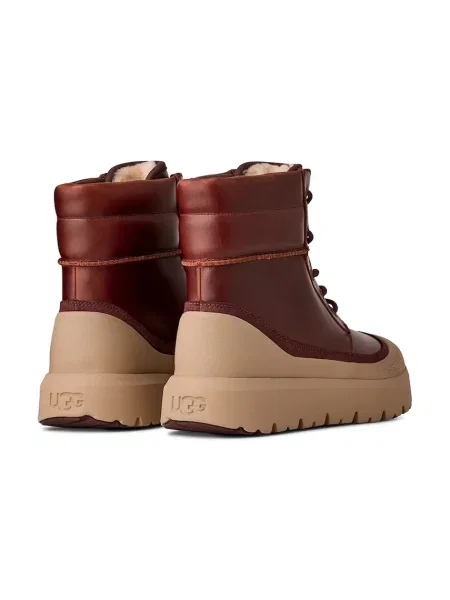 Kotníkové boty UGG Neumel High Weather Hybrid vínová
