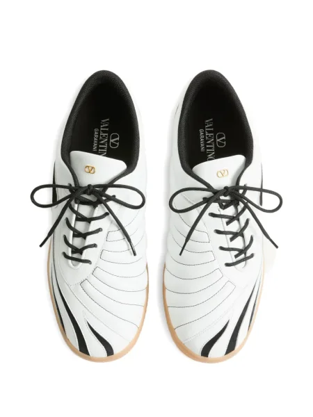 Δερμάτινα sneakers Valentino Garavani λευκό