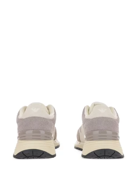 Sneakers Ea7 Emporio Armani σουέντ γκρι