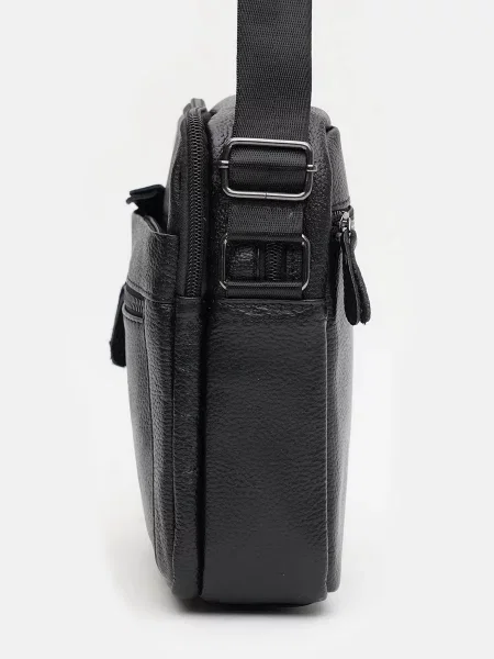 Borsa Leather Мессенджер Шкіра чорний