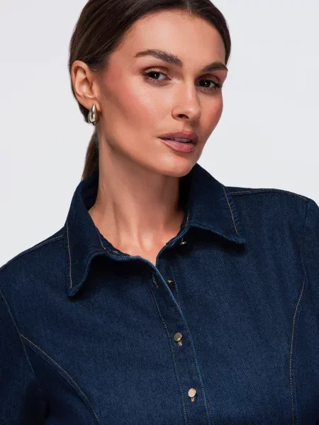Ombre Bluza mornarsko plava