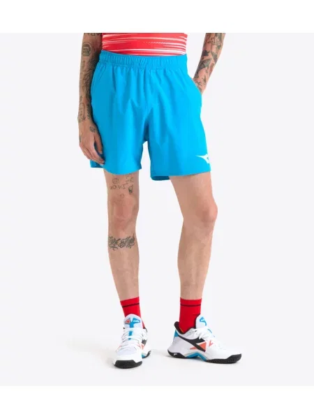 Spodenki tenisowe Diadora Bermuda Icon niebieskie
