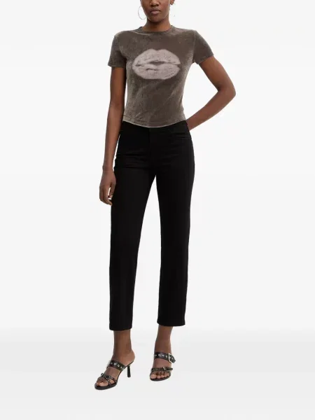 Blugi drepți Miss Sixty negru