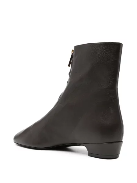 Botine Herbert Levine din piele maro