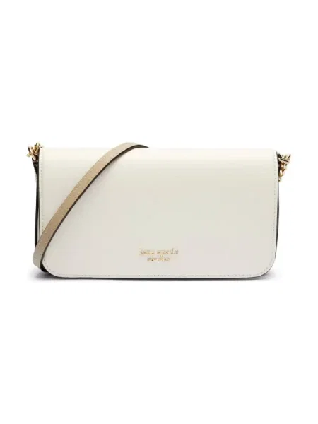 Bőr bőr táska Kate Spade bézs