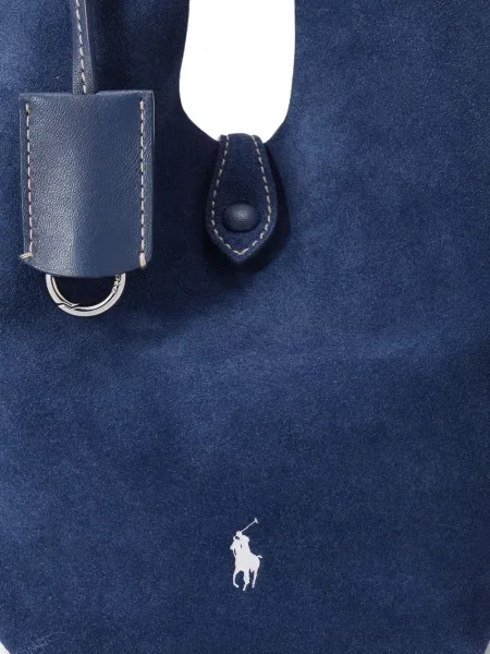 Tricou polo Polo Ralph Lauren cu imagine cu dungi din țesătură twill albastru