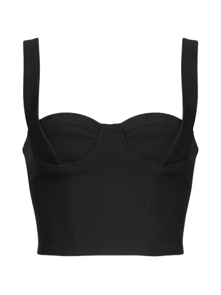 Top Marine Serre cu bretele negru