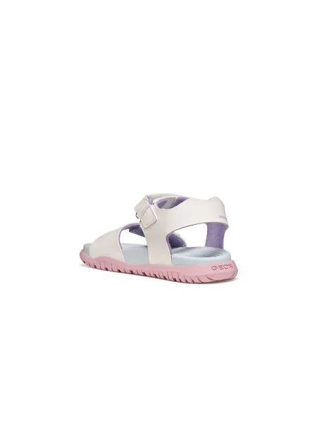 Szandál Geox J Sandal Fusbetto Gi M fehér