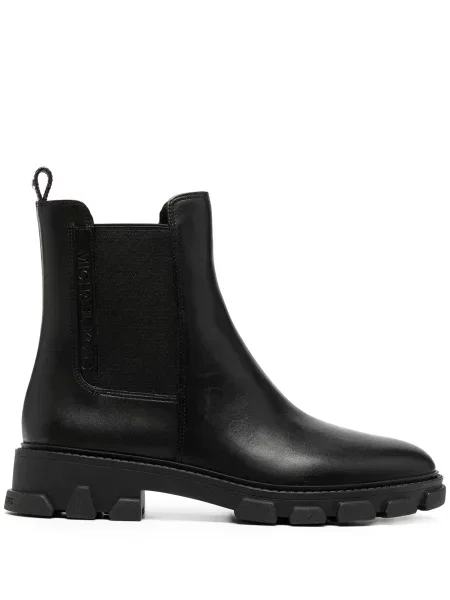 Cizme scurte Michael Michael Kors din piele negru