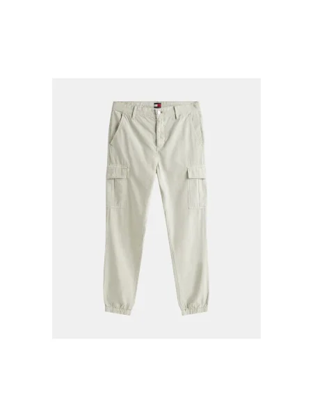 Tommy Jeans Jogger nohavice Austin zelená