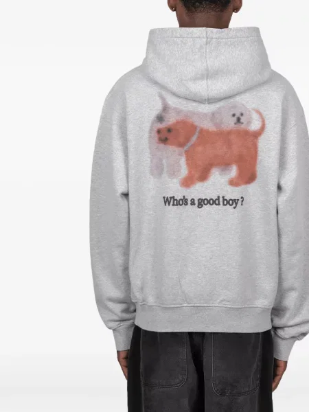 Bluza z kapturem dziecięca Carne Bollente szara