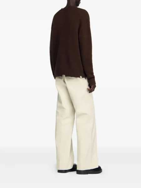 Pulover Sandro de lână maro