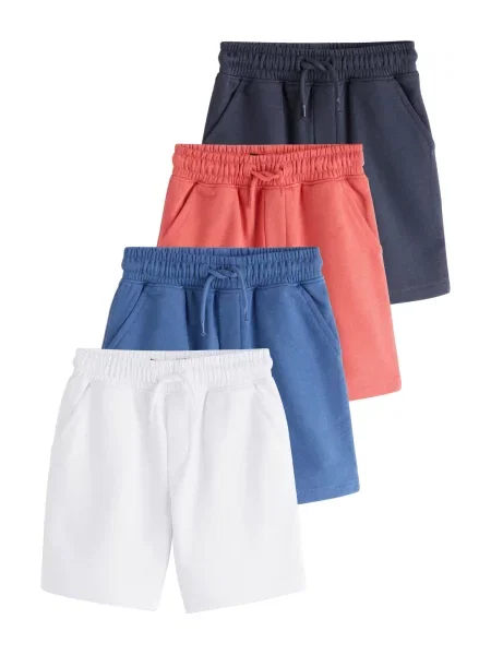 Next Pantaloni albastru / roșu / negru alb
