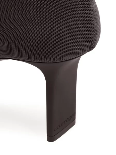 Botine Courreges plasă maro
