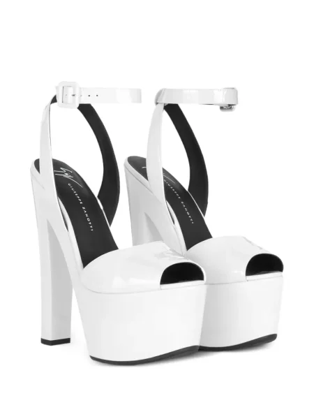 Sandále Giuseppe Zanotti biela