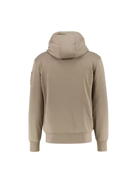 Bluza z kapturem Moose Knuckles klasyczna brązowa