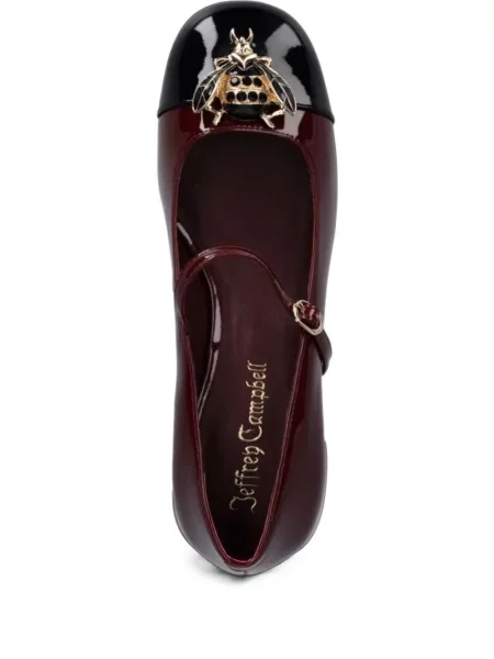 Pantofi cu toc Jeffrey Campbell roșu