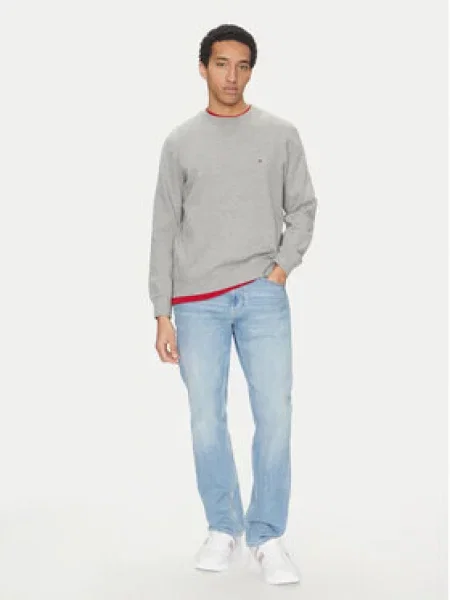 Tommy Hilfiger Mikina Essential šedá