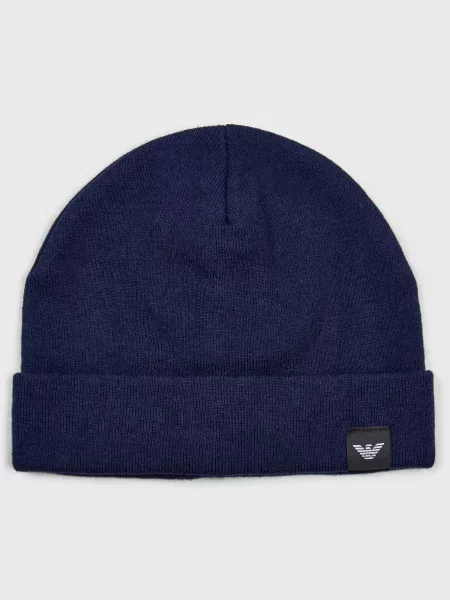 Шапка Emporio Armani синя