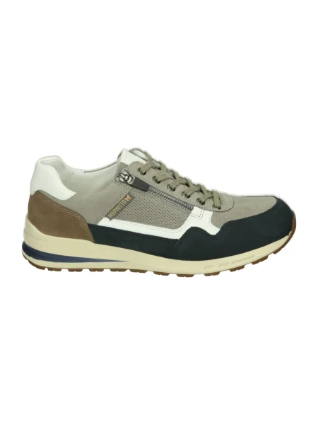 Sneakersy Mephisto zamszowe casual niebieskie