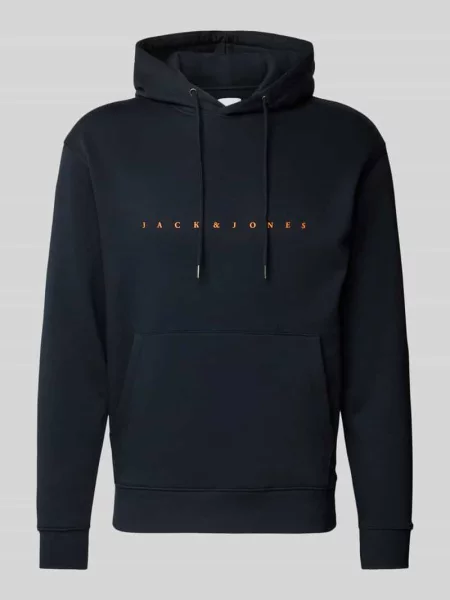Jack & Jones Bluzy Mężczyzna M Bluzy z kapturem niebieski