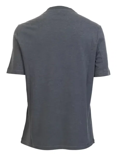 Tricou Brunello Cucinelli cu autograf gri