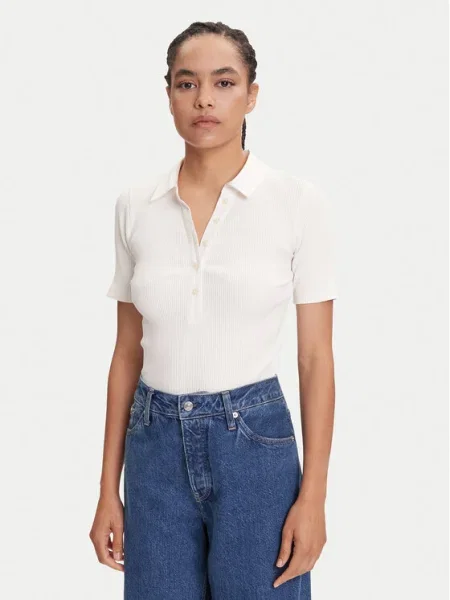 Marc O'Polo Pólóing Ekru Slim Fit
