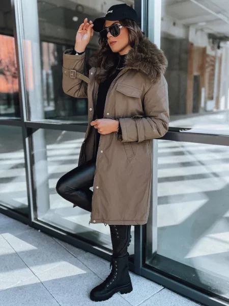Kurtka parka MARBLIS khaki Dstreet