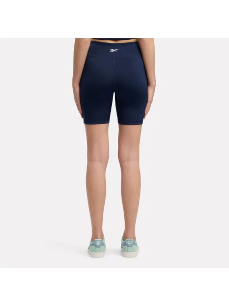 Reebok ID Train krótkie spodenki rowerowe z wysokim stanem Vector Navy Size: granatowe