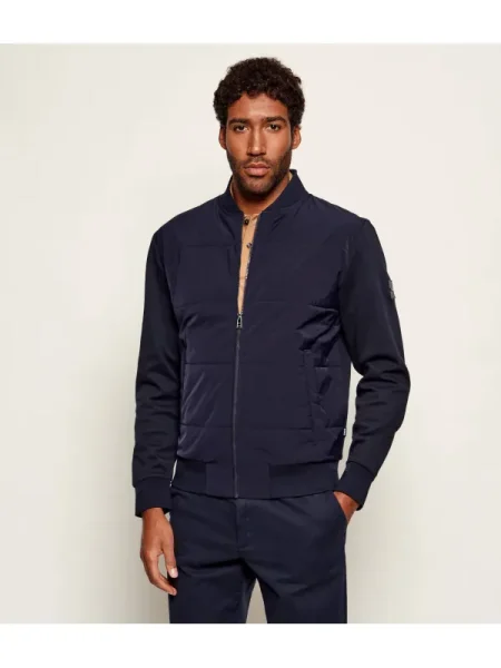 BOSS BLACK Bomber dzseki H-Skiles fekete