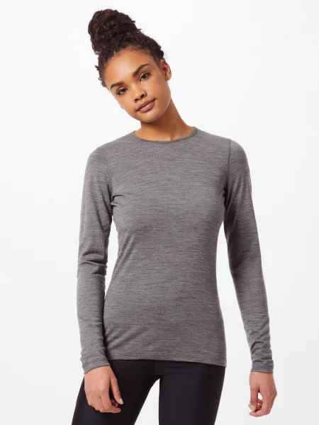 ICEBREAKER Tricou funcțional Oasis amestecat gri