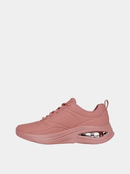 Кожаные кроссовки Skechers красные