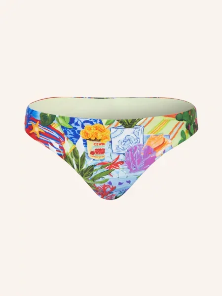 Seafolly Základní Bikiny La Boca modrá žlutá červená