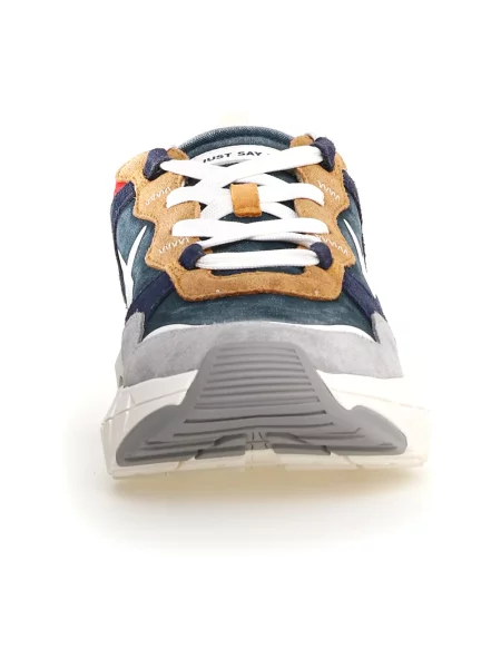 Sneakersy W6yz zamszowe niebieskie
