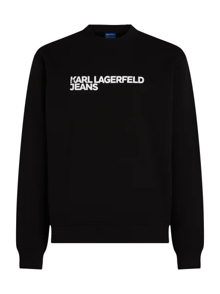 Geacă de blugi Karl Lagerfeld Jeans negru