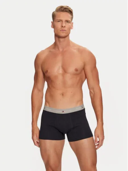 Tommy Hilfiger Underwear Bokserice mornarsko plava / siva / crvena / bijela crna