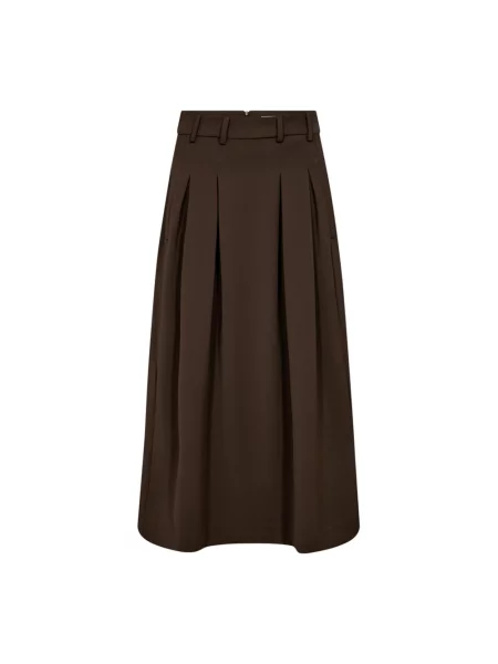 Spódnica plisowana Co'couture brązowa