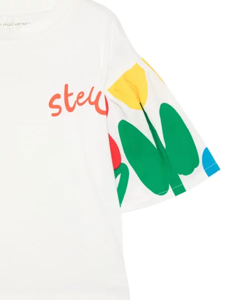 Koszulka dziecięca Stella Mccartney biała