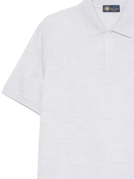 Scurt tricou polo Paul & Shark gri