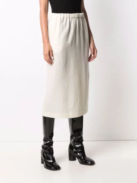Midi sukně Comme Des Garçons Pre-owned po kolena